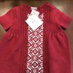 Hanna Andersson toddler girls sweater dress